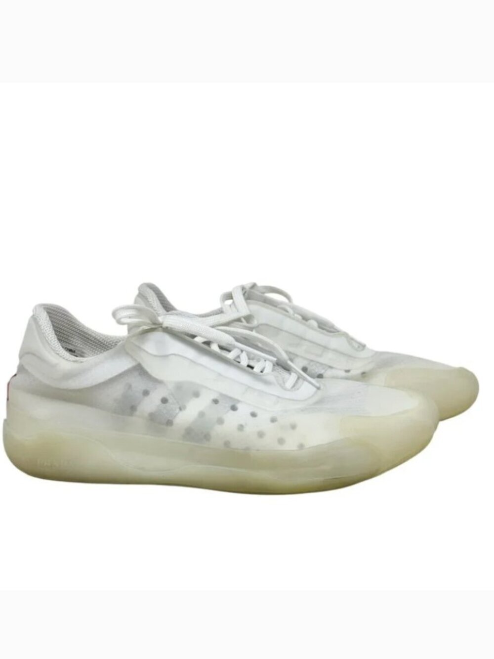 PRADA x adidas A+P Luna Rossa 21 Cloud White mens size 5.5 womens 6.5